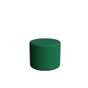 Abecca Anti Ligature Armadillo Limbershield 600mm Round Ottoman AR101 Pantone 349