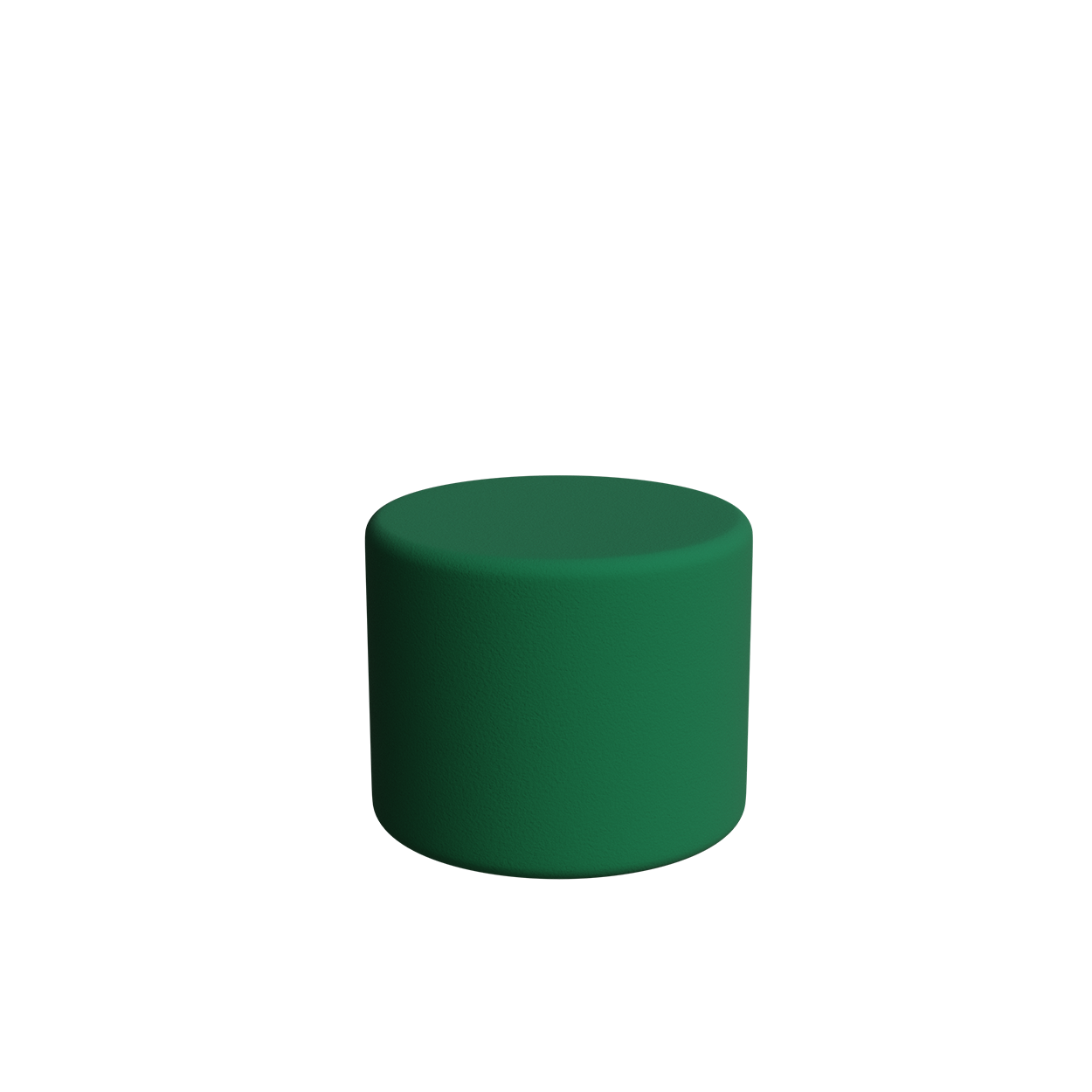 Abecca Anti Ligature Armadillo Limbershield 600mm Round Ottoman AR101 Pantone 349