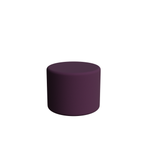 Abecca Anti Ligature Armadillo Limbershield 600mm Round Ottoman AR101 Pantone 518