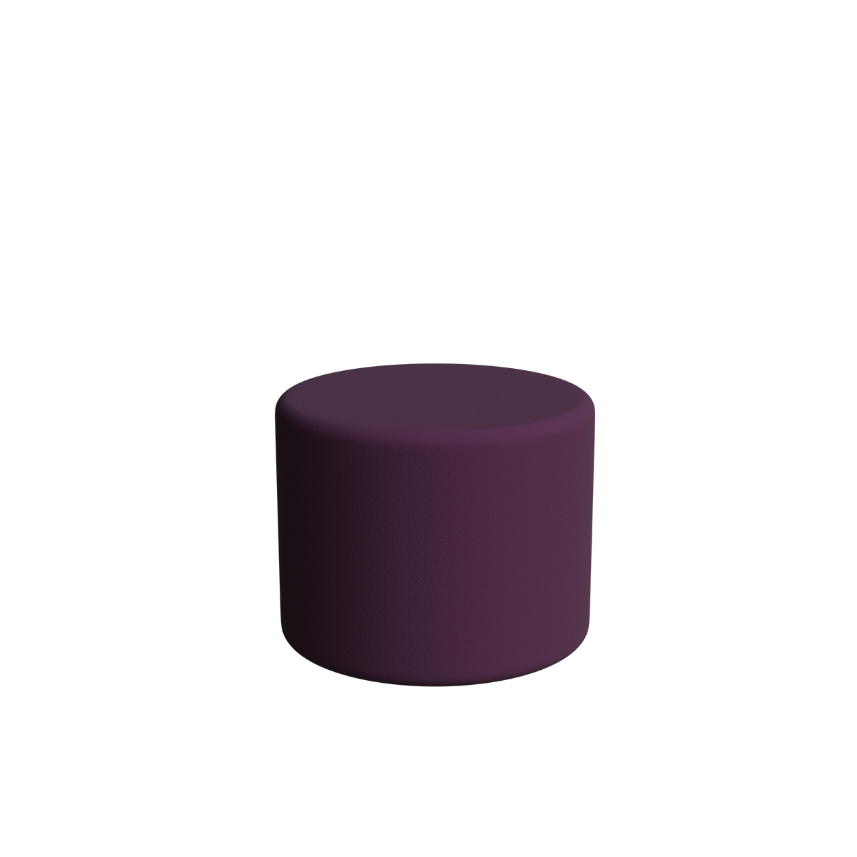 Abecca Anti Ligature Armadillo Limbershield 600mm Round Ottoman AR101 Pantone 518