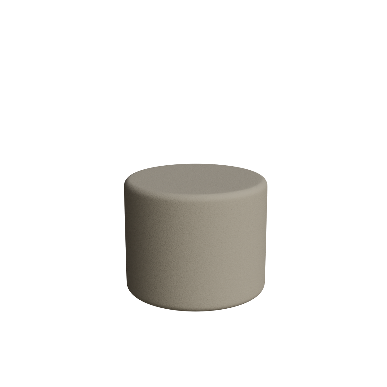 Abecca Anti Ligature Armadillo Limbershield 600mm Round Ottoman AR101 Pantone Warm Grey 5 CP