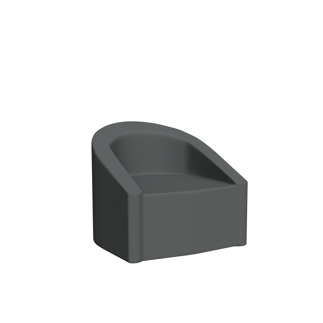 Abecca Anti Ligature Armadillo Limbershield Barrel Chair AR31 Pantone 425