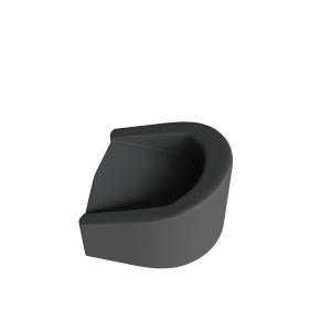 Abecca Anti Ligature Armadillo Limbershield Barrel Chair AR31 Pantone 4253
