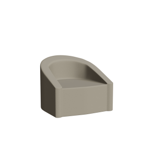 Abecca Anti Ligature Armadillo Limbershield Barrel Chair AR31 Pantone Warm Grey 5 CP