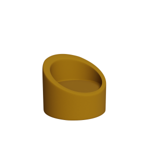 Abecca Anti Ligature Armadillo Limbershield Bowl Chair AR63 Pantone 132