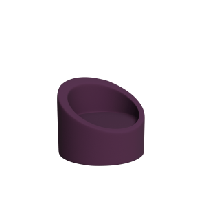 Abecca Anti Ligature Armadillo Limbershield Bowl Chair AR63 Pantone 518