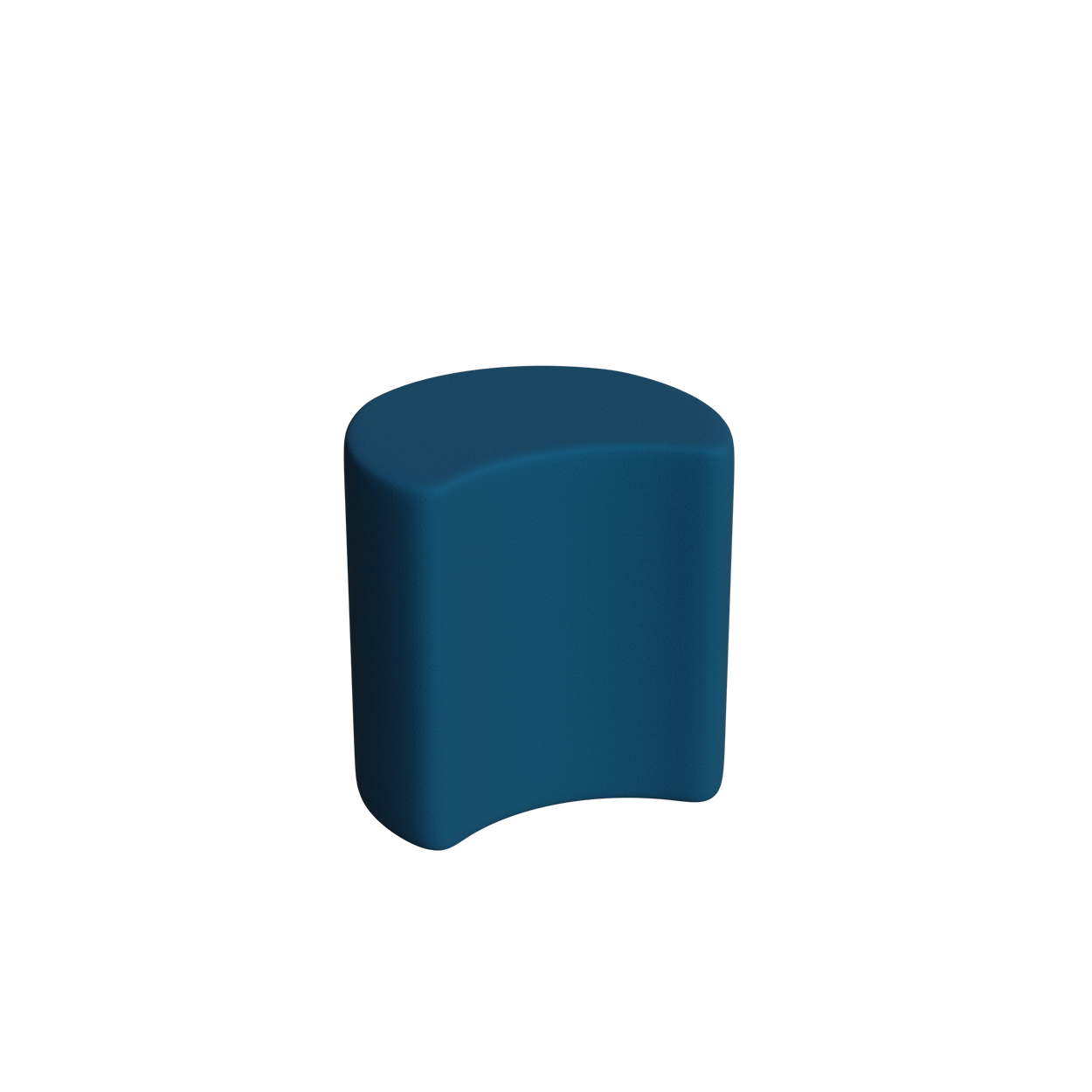 Abecca Anti Ligature Armadillo Limbershield Crescent Ottoman AR111 Pantone 3025