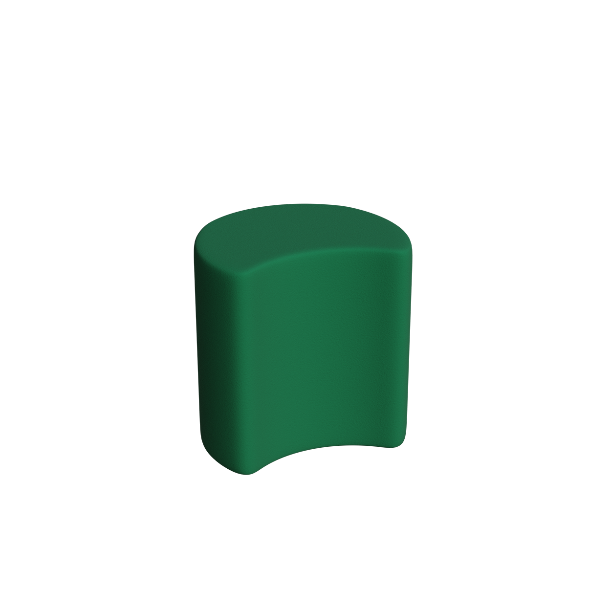 Abecca Anti Ligature Armadillo Limbershield Crescent Ottoman AR111 Pantone 349