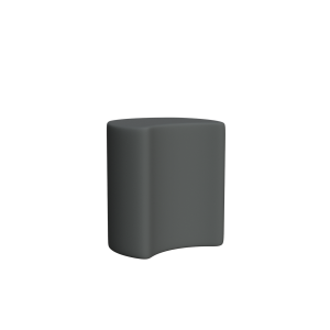 Abecca Anti Ligature Armadillo Limbershield Crescent Ottoman AR111 Pantone 425