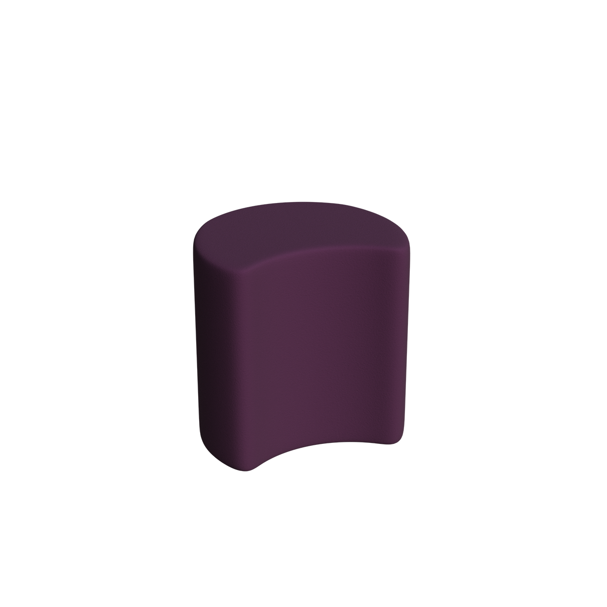 Abecca Anti Ligature Armadillo Limbershield Crescent Ottoman AR111 Pantone 518