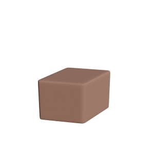Abecca Anti Ligature Armadillo Limbershield Diamond Ottoman AR112 Pantone 17 1230TCX