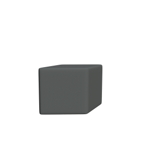 Abecca Anti Ligature Armadillo Limbershield Diamond Ottoman AR112 Pantone 425