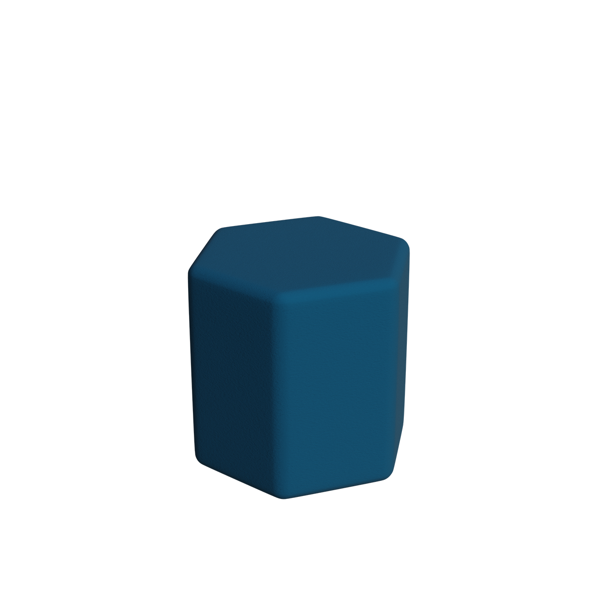 Abecca Anti Ligature Armadillo Limbershield Hexagon Ottoman AR110 Pantone 3025