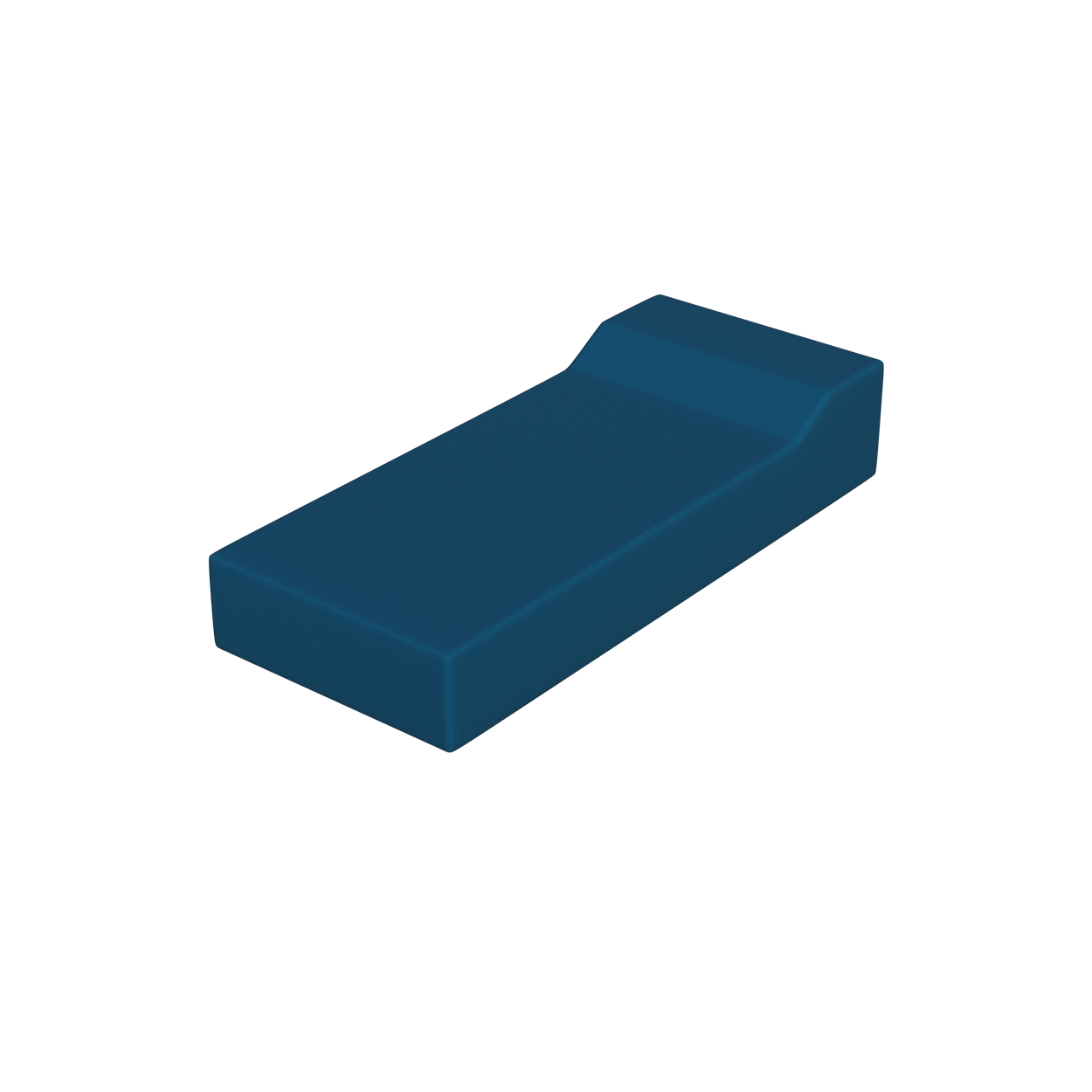 Abecca Anti Ligature Armadillo Limbershield Mattress 300 with pillow AM02P Pantone 3025 4