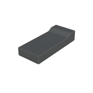 Abecca Anti Ligature Armadillo Limbershield Mattress 300 with pillow AM02P Pantone 4251 1