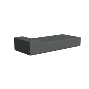 Abecca Anti Ligature Armadillo Limbershield Mattress 300 with pillow AM02P Pantone 4253 1
