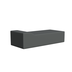 Abecca Anti Ligature Armadillo Limbershield Mattress 450 with pillow AM03P Pantone 4253