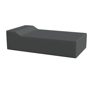 Abecca Anti Ligature Armadillo Limbershield Mattress 450 with pillow AM03WP Pantone 4252
