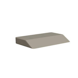 Abecca Anti Ligature Armadillo Limbershield Pillow AP01 Warm Grey