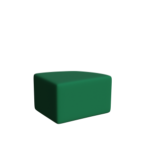 Abecca Anti Ligature Armadillo Limbershield Quarter Coffee Table AR94 Pantone 349