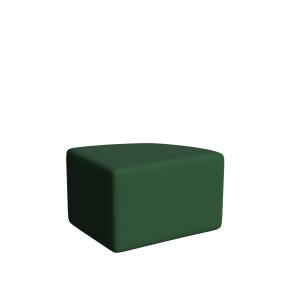 Abecca Anti Ligature Armadillo Limbershield Quarter Coffee Table AR94 Pantone 350