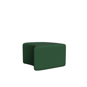 Abecca Anti Ligature Armadillo Limbershield Quarter Rounded Coffee Table AR95 Pantone 350