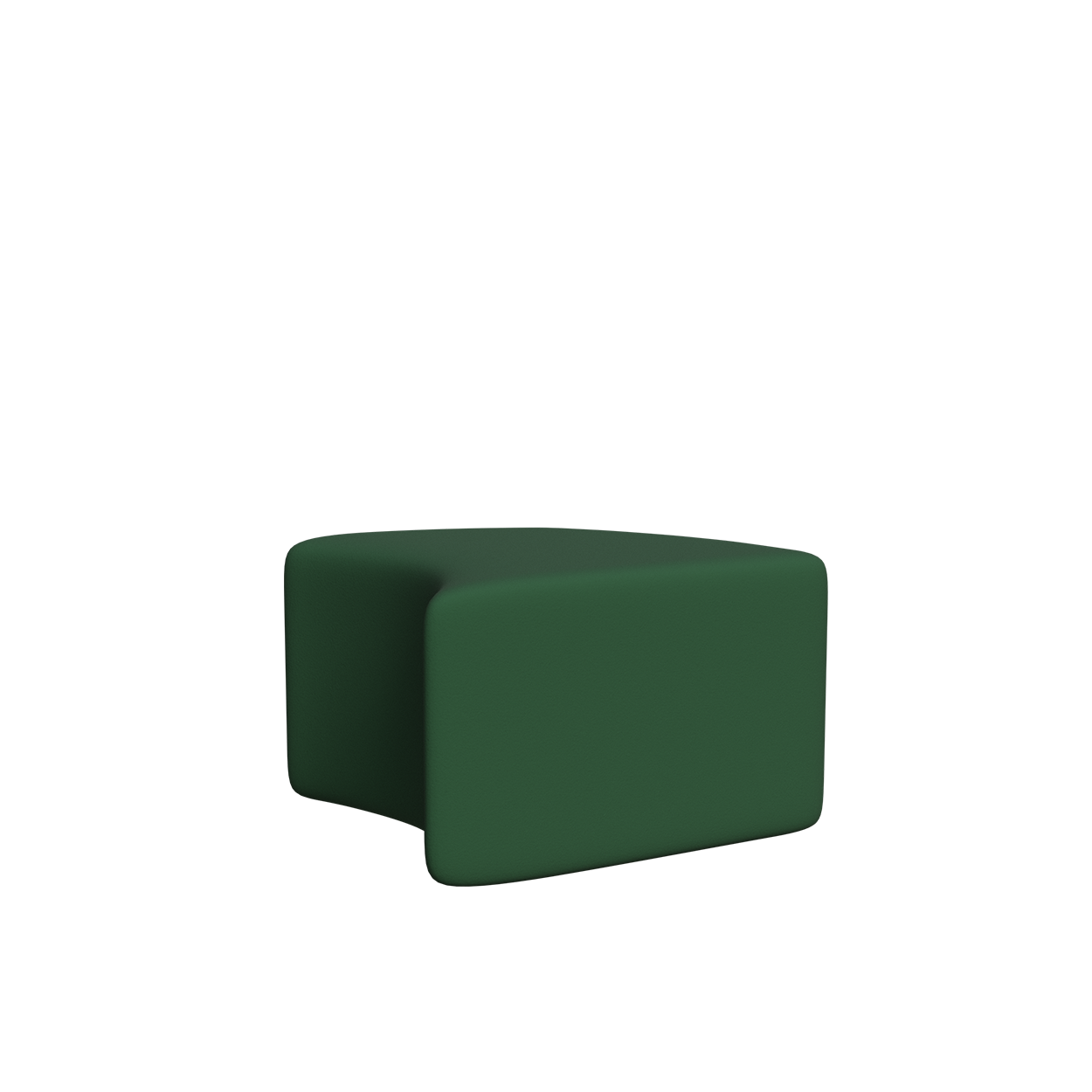 Abecca Anti Ligature Armadillo Limbershield Quarter Rounded Coffee Table AR95 Pantone 350