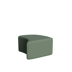 Abecca Anti Ligature Armadillo Limbershield Quarter Rounded Coffee Table AR95 Pantone 5625