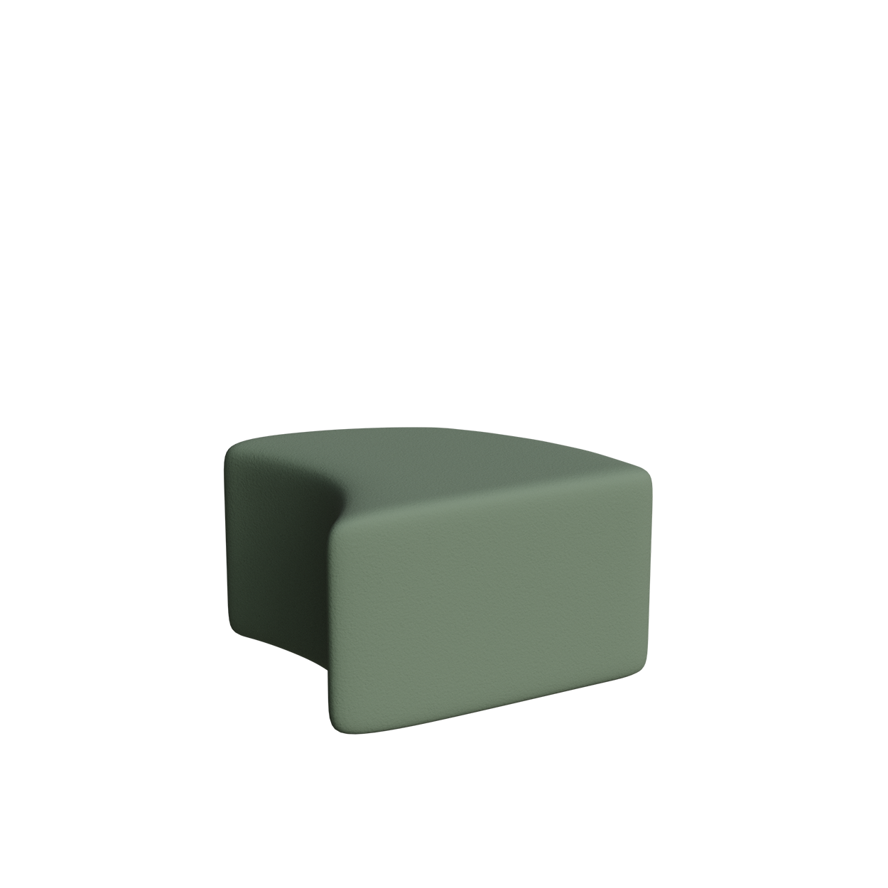 Abecca Anti Ligature Armadillo Limbershield Quarter Rounded Coffee Table AR95 Pantone 5625