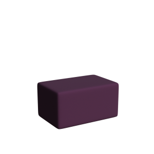 Abecca Anti Ligature Armadillo Limbershield Rectangle Coffee Table AR93 Pantone 518 1