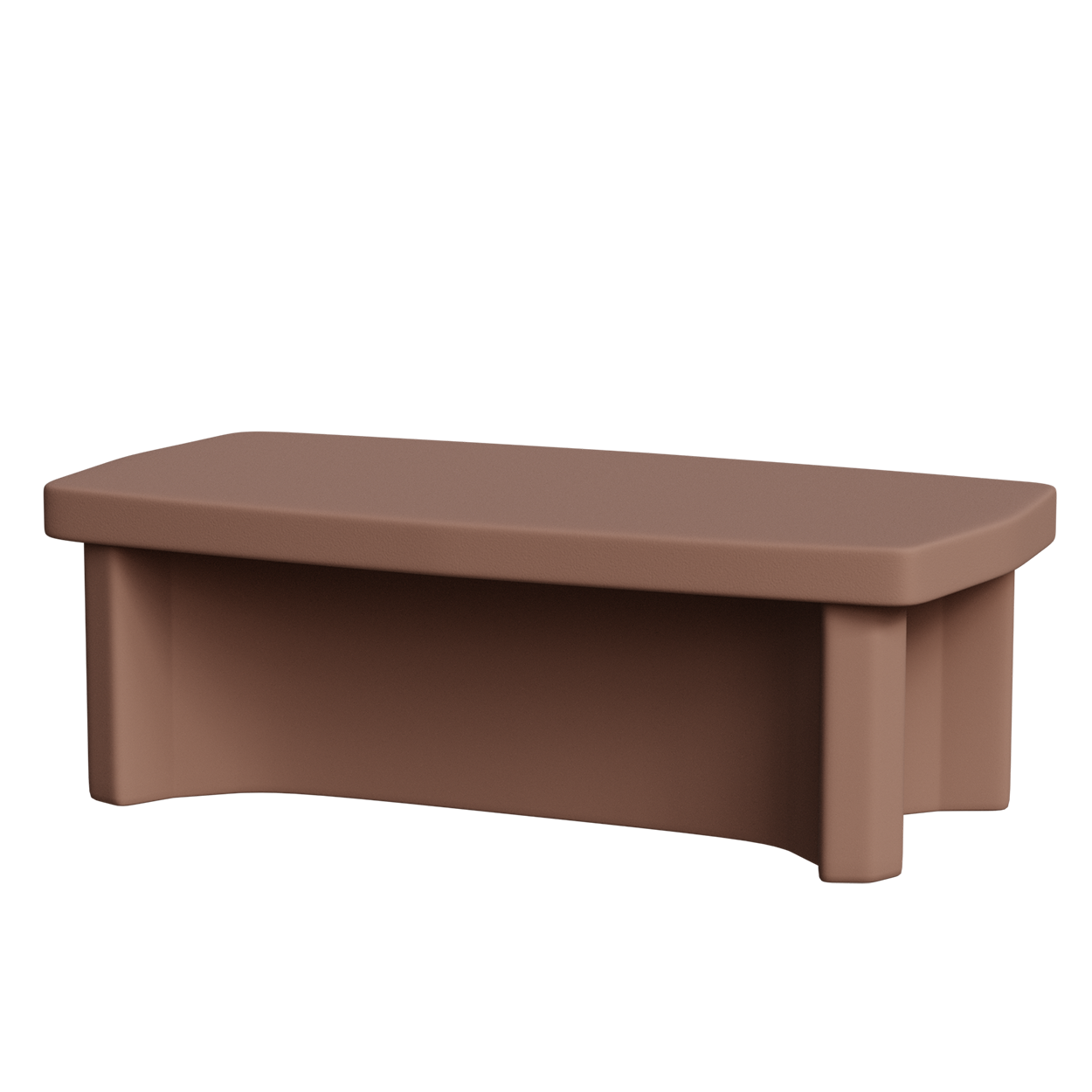 Abecca Anti Ligature Armadillo Limbershield Rectangle Dining Table AR84 Mocha Mousse