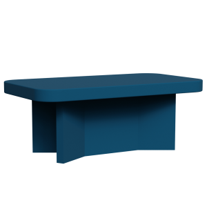 Abecca Anti Ligature Armadillo Limbershield Rectangle Dining Table AR84 Pantone 3025