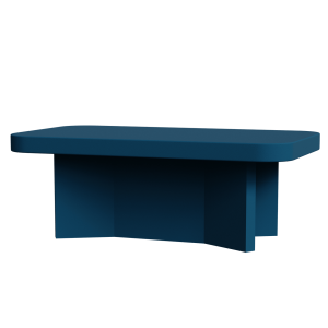 Abecca Anti Ligature Armadillo Limbershield Rectangle Dining Table AR84 Pantone 30253