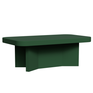 Abecca Anti Ligature Armadillo Limbershield Rectangle Dining Table AR84 Pantone 350