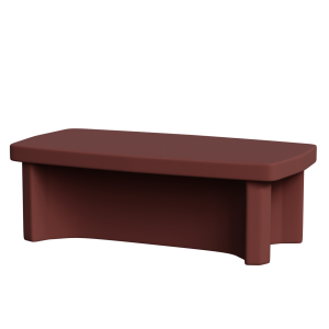 Abecca Anti Ligature Armadillo Limbershield Rectangle Dining Table AR84 Pantone 499 1