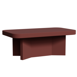 Abecca Anti Ligature Armadillo Limbershield Rectangle Dining Table AR84 Pantone 499