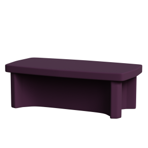 Abecca Anti Ligature Armadillo Limbershield Rectangle Dining Table AR84 Pantone 518 1