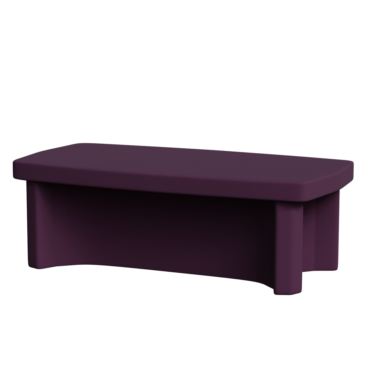 Abecca Anti Ligature Armadillo Limbershield Rectangle Dining Table AR84 Pantone 518 1