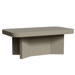 Abecca Anti Ligature Armadillo Limbershield Rectangle Dining Table AR84 Pantone Warm Grey 5 CP