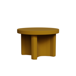 Abecca Anti Ligature Armadillo Limbershield Round Dining Table AR80 Pantone 132 1