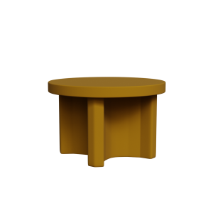 Abecca Anti Ligature Armadillo Limbershield Round Dining Table AR80 Pantone 132 1