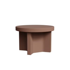 Abecca Anti Ligature Armadillo Limbershield Round Dining Table AR80 Pantone 17 1230TCX