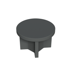 Abecca Anti Ligature Armadillo Limbershield Round Dining Table AR80 Pantone 4253
