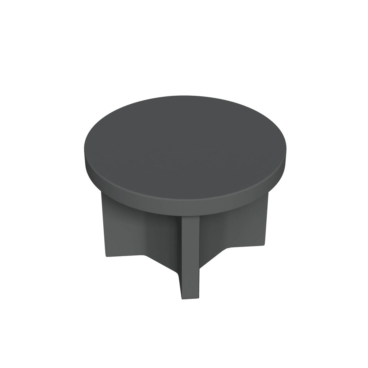 Abecca Anti Ligature Armadillo Limbershield Round Dining Table AR80 Pantone 4253