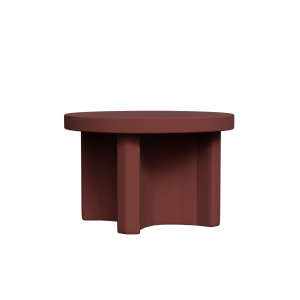 Abecca Anti Ligature Armadillo Limbershield Round Dining Table AR80 Pantone 499 1