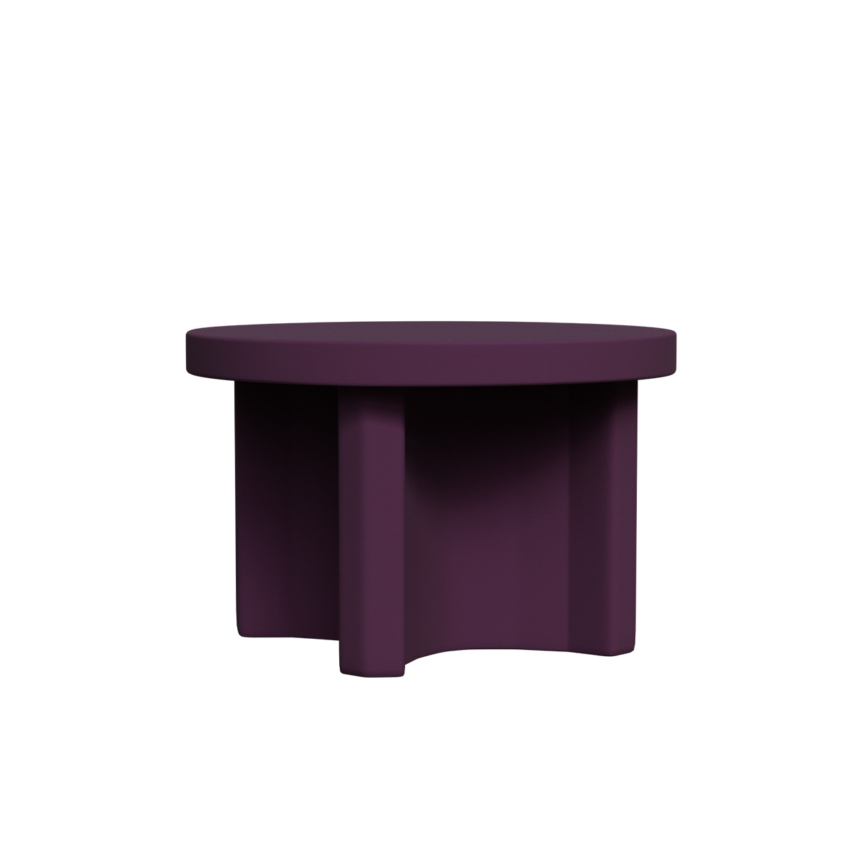 Abecca Anti Ligature Armadillo Limbershield Round Dining Table AR80 Pantone 518 1