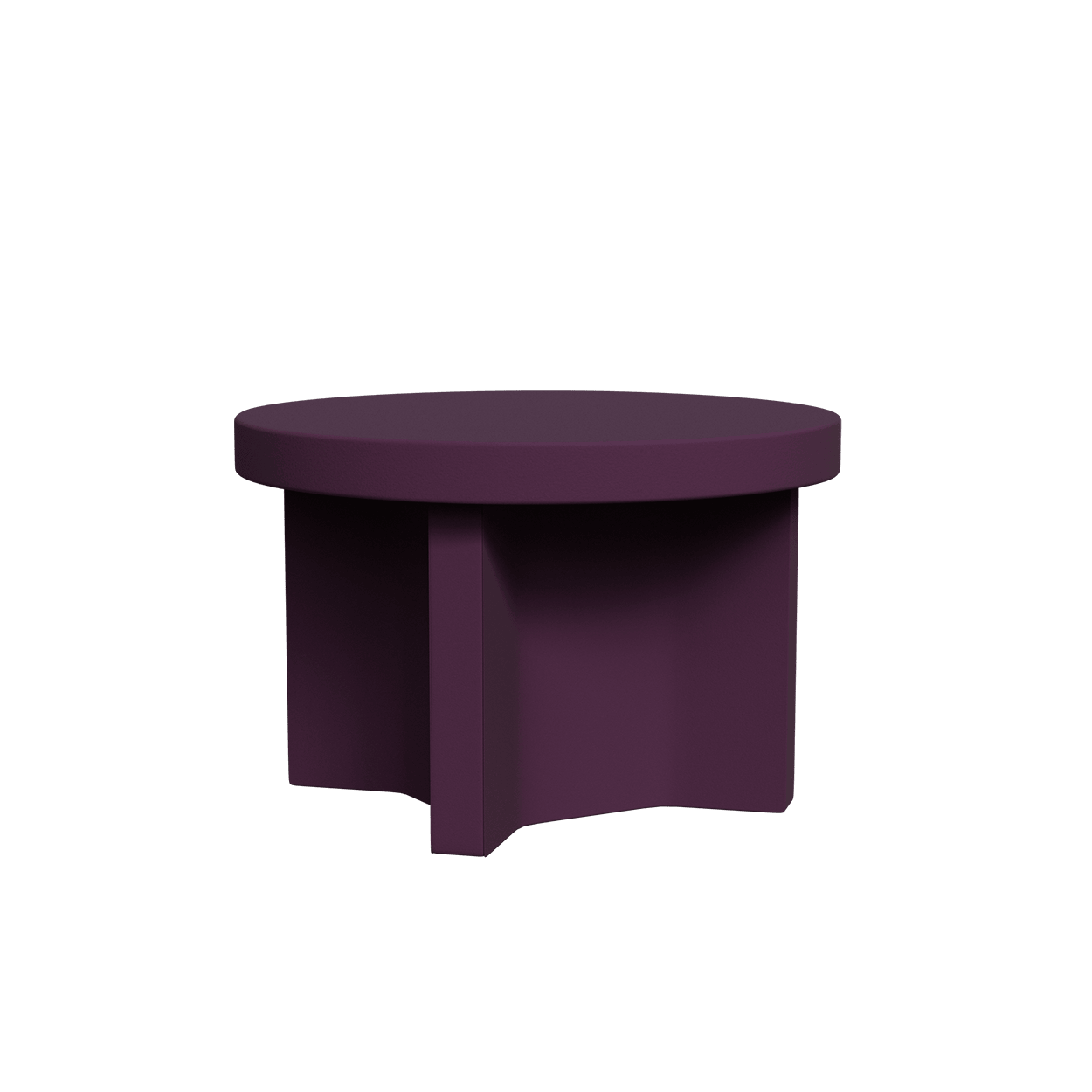 Abecca Anti Ligature Armadillo Limbershield Round Dining Table AR80 Pantone 518