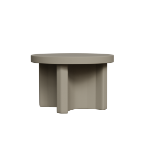 Abecca Anti Ligature Armadillo Limbershield Round Dining Table AR80 Warm Grey