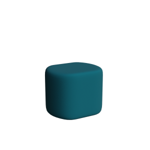 Abecca Anti Ligature Armadillo Limbershield Rounded Ottoman AR103 Pantone 3155