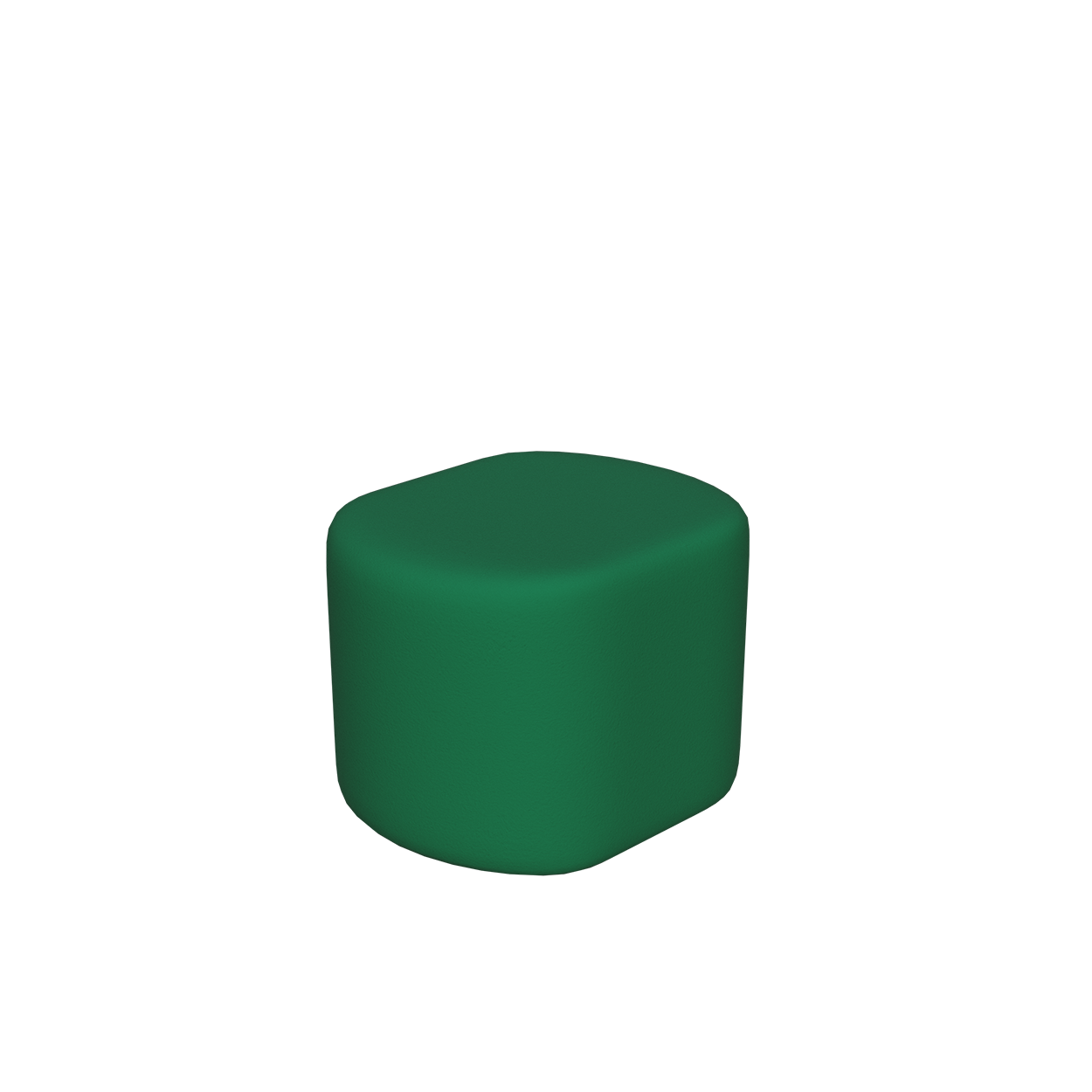 Abecca Anti Ligature Armadillo Limbershield Rounded Ottoman AR103 Pantone 3492